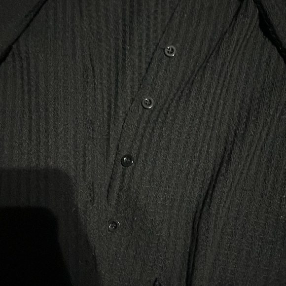 ribbed button up - Picture 2 of 3